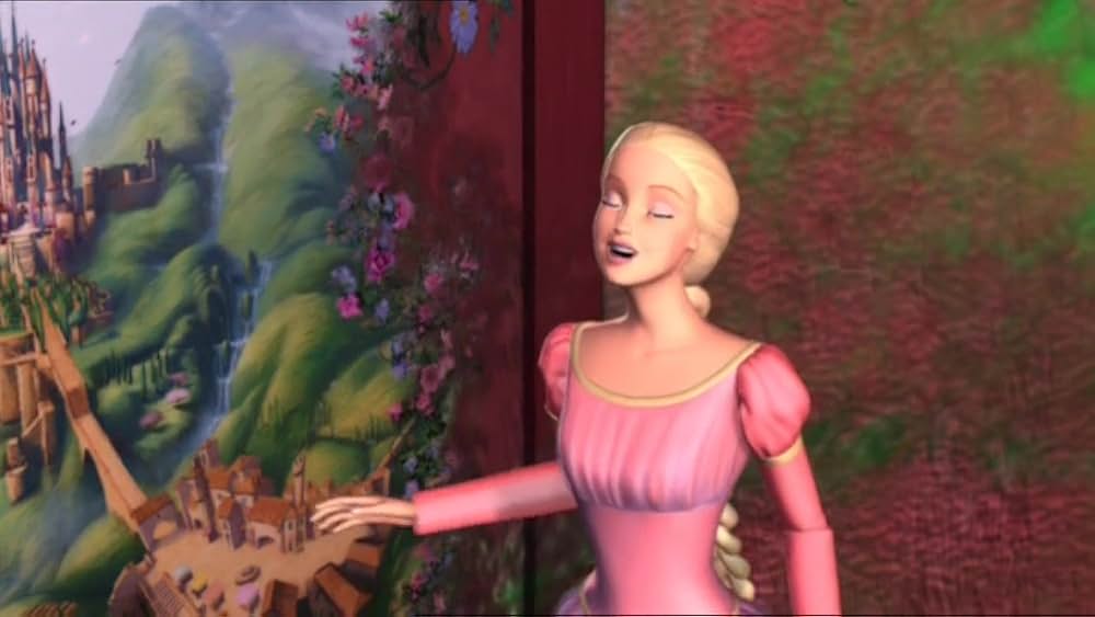 バービーのラプンツェル 魔法の絵ふでの物語の画像