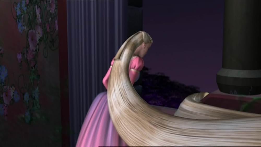 バービーのラプンツェル 魔法の絵ふでの物語の画像