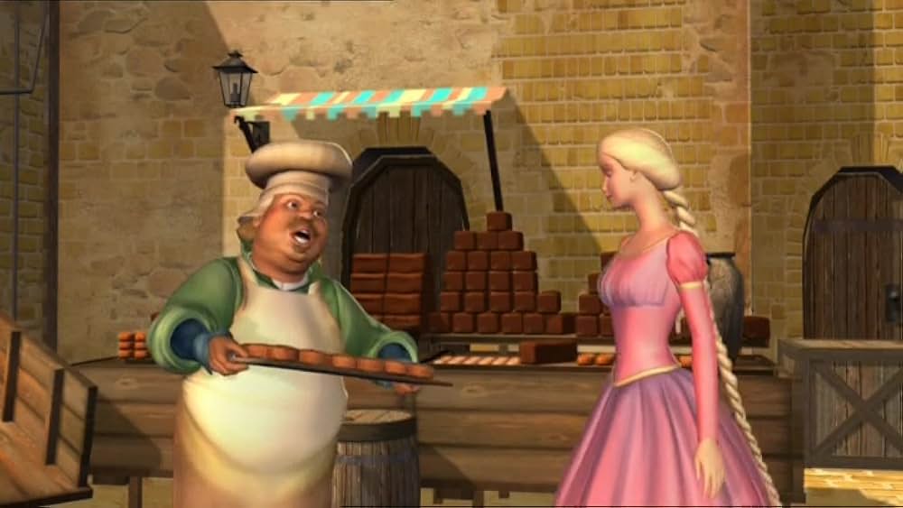 バービーのラプンツェル 魔法の絵ふでの物語の画像