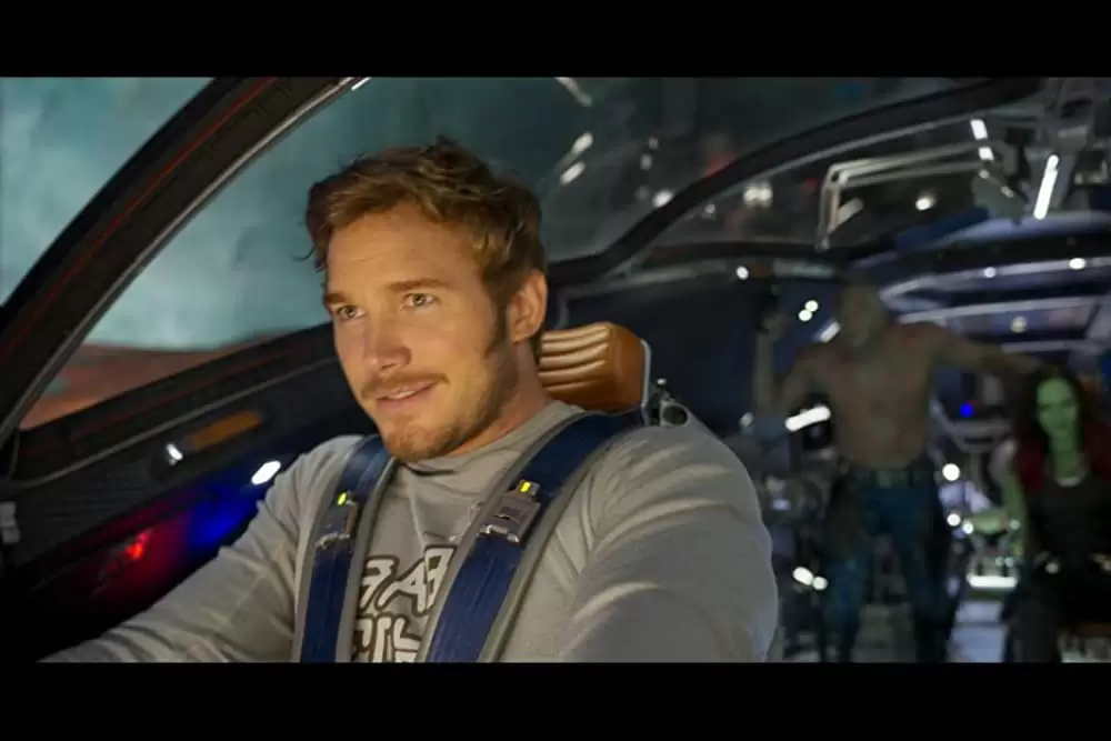 「ガーディアンズ・オブ・ギャラクシー：リミックス」クリス・プラット & ゾーイ・サルダナ & デイブ・バウティスタの画像