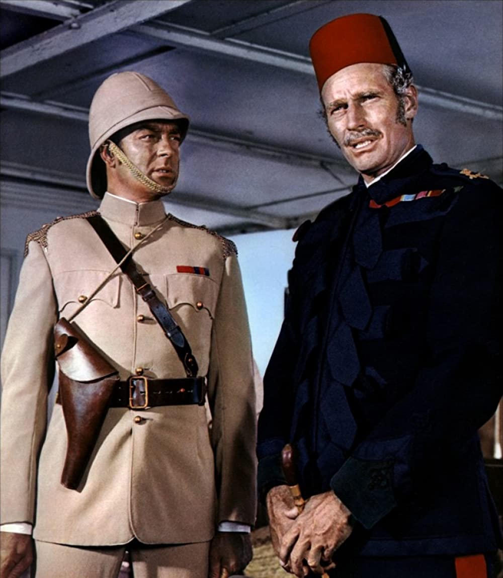 「カーツーム」チャールトン・ヘストン & リチャード・ジョンソンの画像