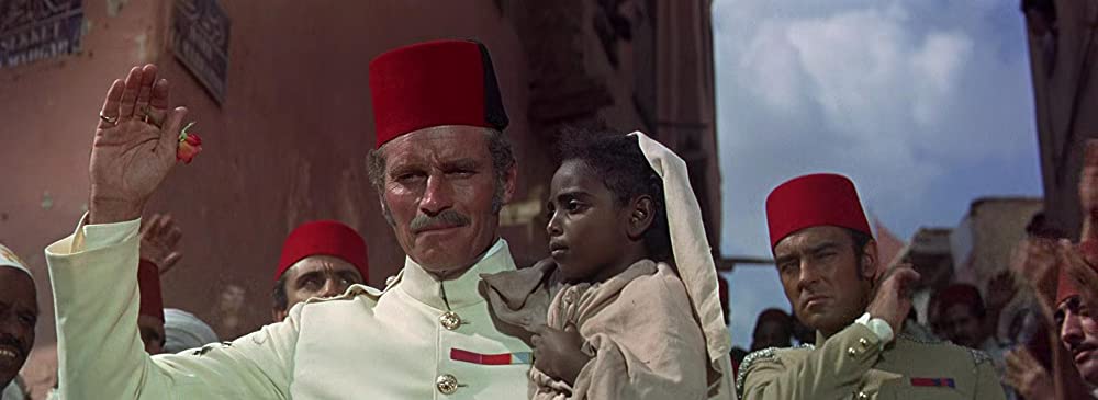 「カーツーム」チャールトン・ヘストン & リチャード・ジョンソンの画像