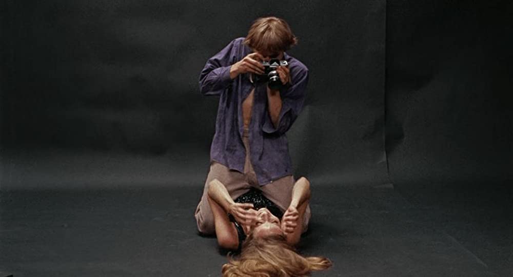 「欲望」デビッド・ヘミングス & Veruschka von Lehndorffの画像