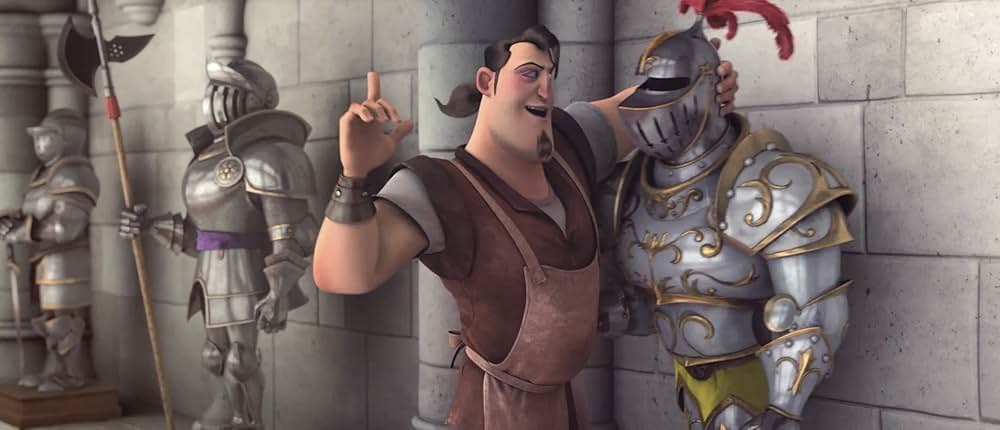 ジャスティンと勇気の騎士の物語の画像