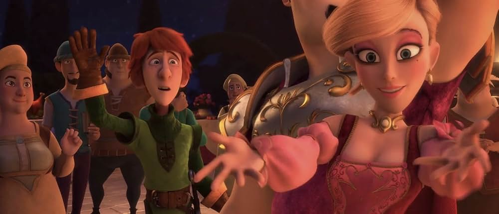 ジャスティンと勇気の騎士の物語の画像