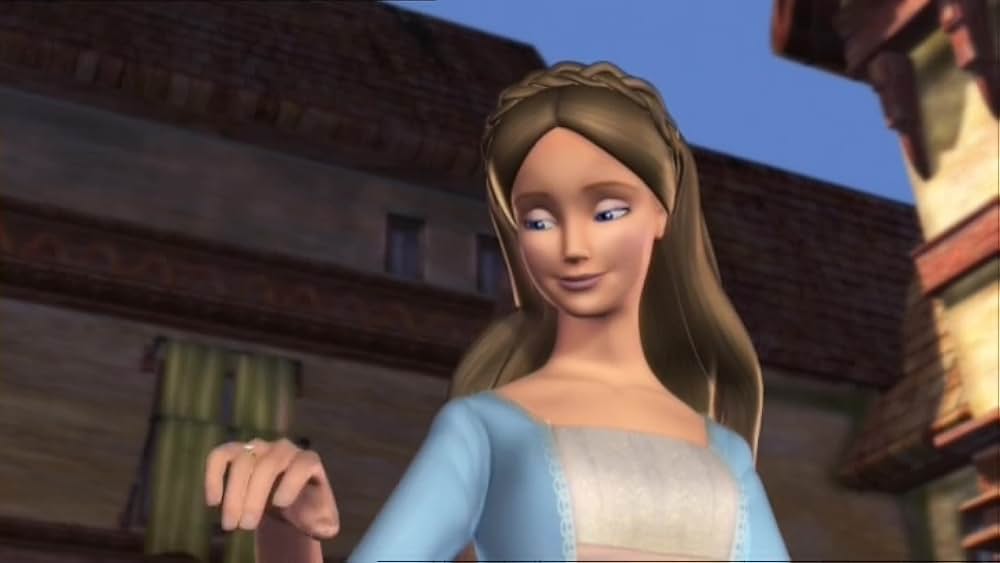 バービーの王女と村娘の画像