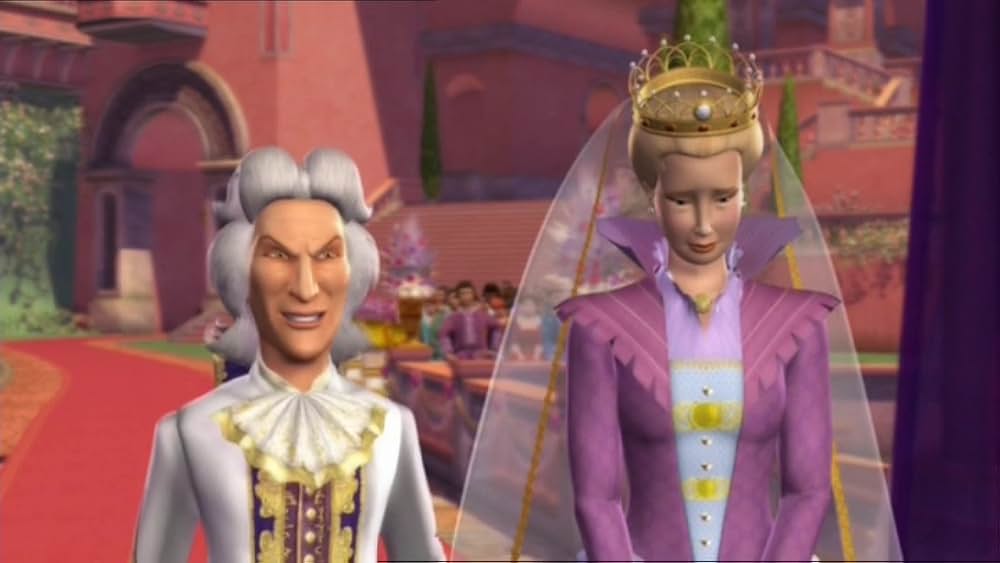 バービーの王女と村娘の画像