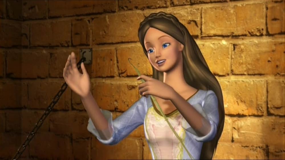 バービーの王女と村娘の画像