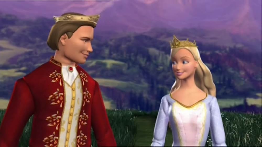 バービーの王女と村娘の画像