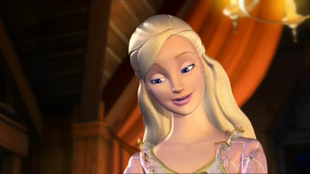 バービーの王女と村娘の画像