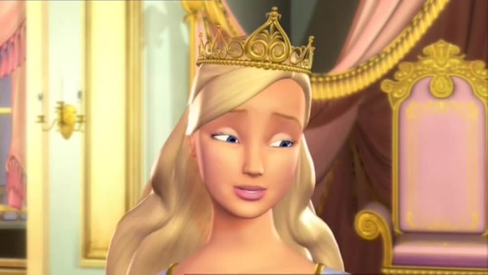 バービーの王女と村娘の画像