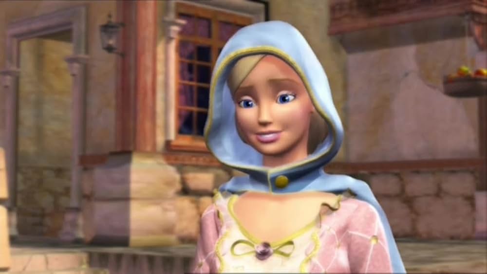 バービーの王女と村娘の画像