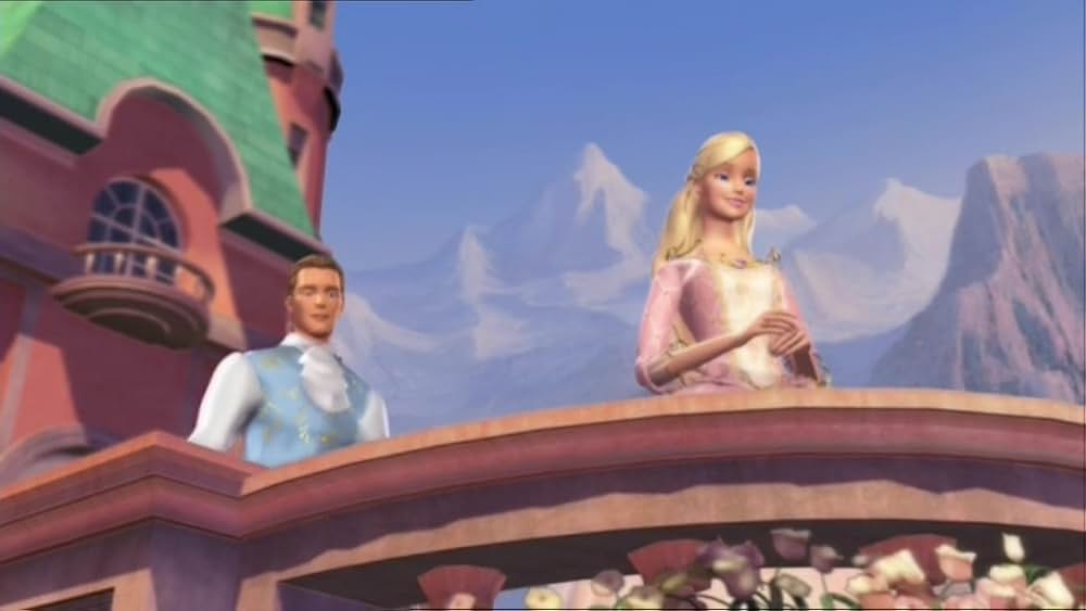 バービーの王女と村娘の画像