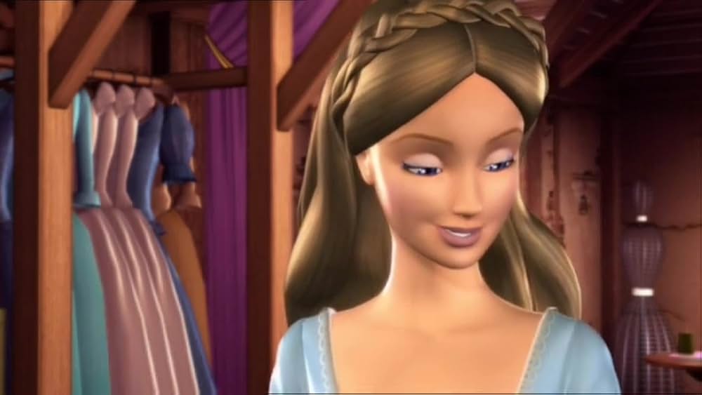 バービーの王女と村娘の画像