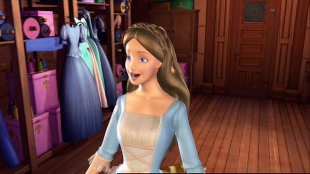 バービーの王女と村娘の画像