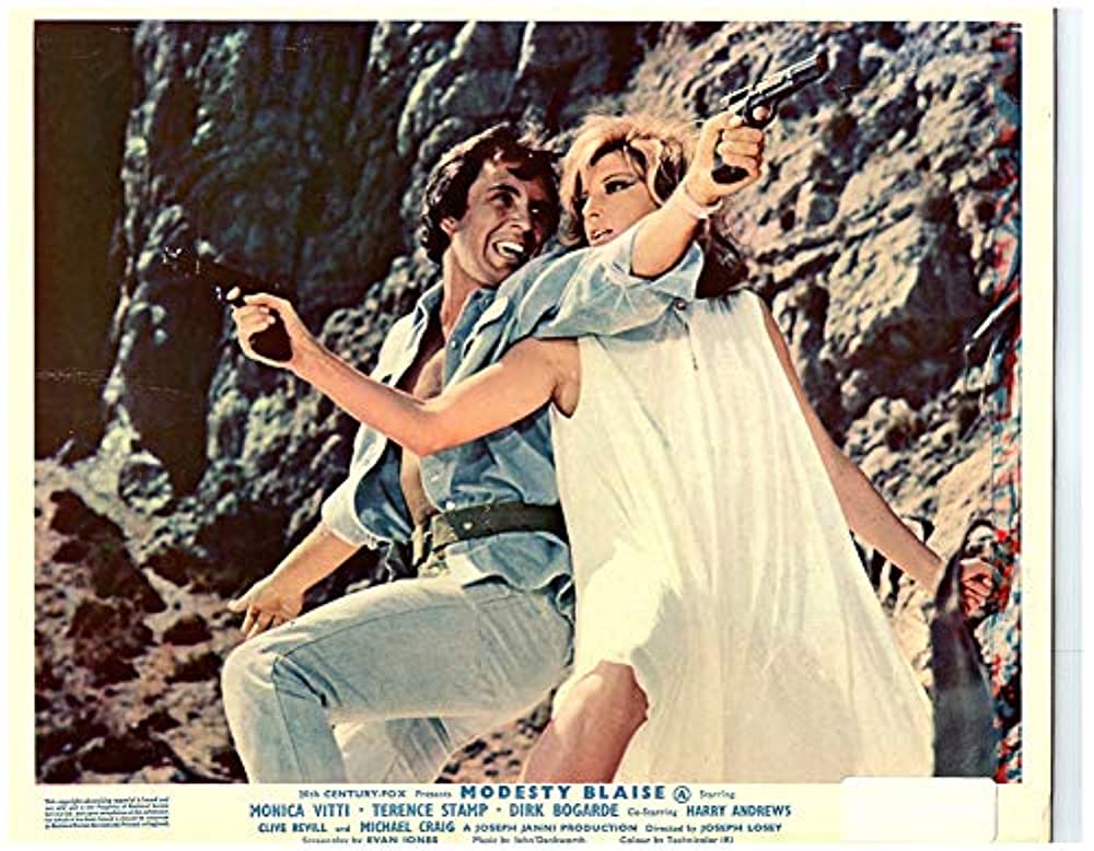 「唇からナイフ」テレンス・スタンプ & モニカ・ビッティの画像