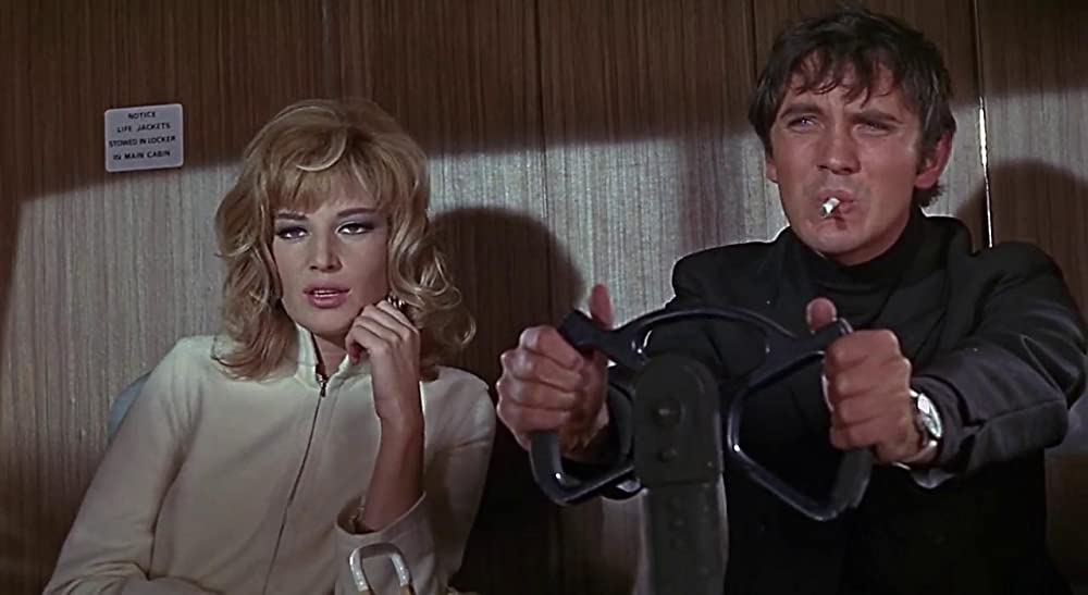 「唇からナイフ」テレンス・スタンプ & モニカ・ビッティの画像