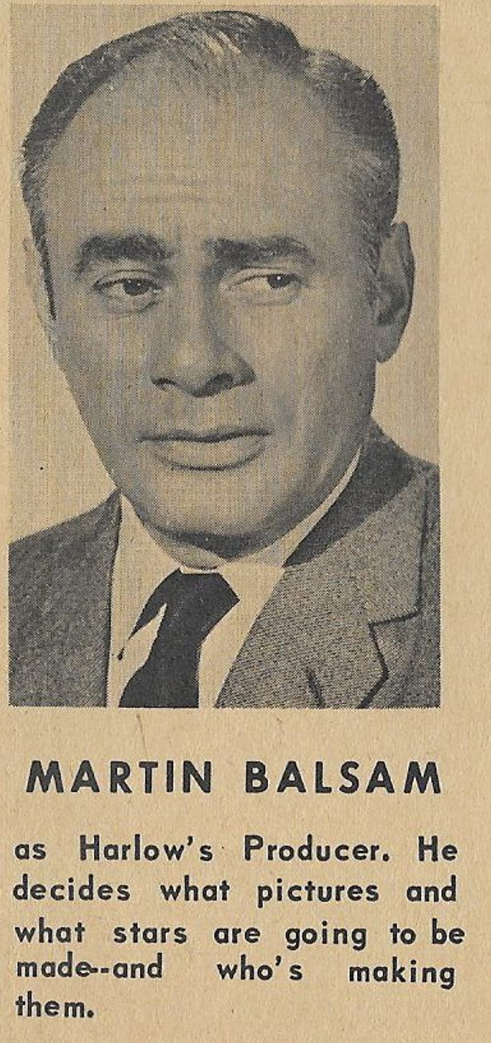 「ハーロー」マーティン・バルサムの画像