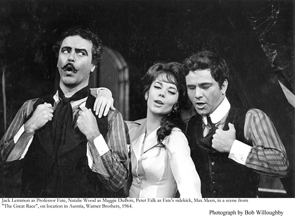 「グレートレース」ナタリー・ウッド & ピーター・フォーク & ジャック・レモンの画像