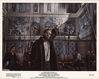 「華麗なる激情」チャールトン・ヘストンの画像