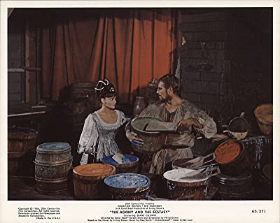 「華麗なる激情」チャールトン・ヘストンの画像