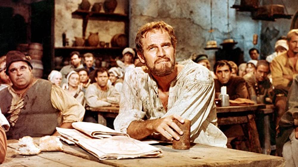 「華麗なる激情」チャールトン・ヘストンの画像