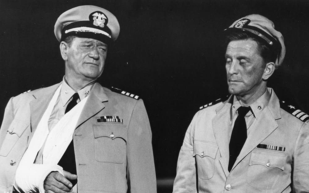 「危険な道」カーク・ダグラス & ジョン・ウェインの画像