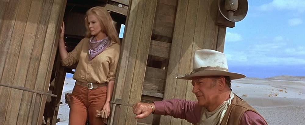 「大列車強盗」ジョン・ウェイン & アン＝マーグレットの画像