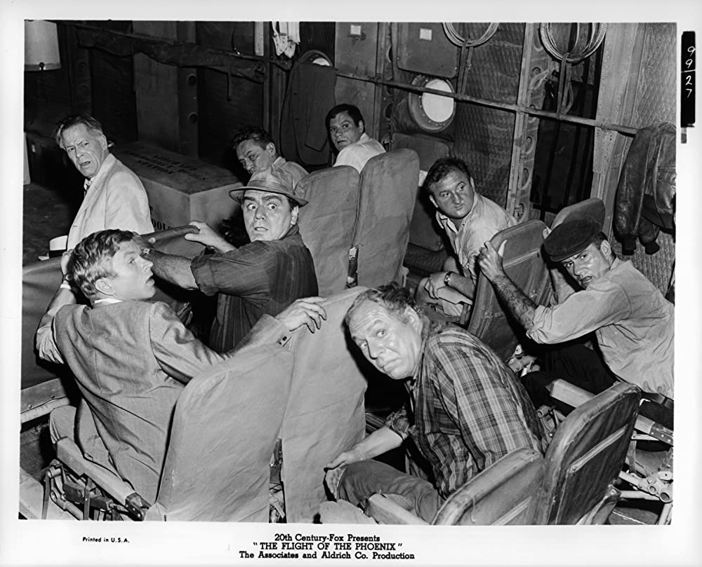 「飛べ！フェニックス」アーネスト・ボーグナイン & イアン・バネン & ジョージ・ケネディ & ダン・デュリエ & ピーター・フィンチ & ロナルド・フレイザー & ハーディ・クリューガーの画像