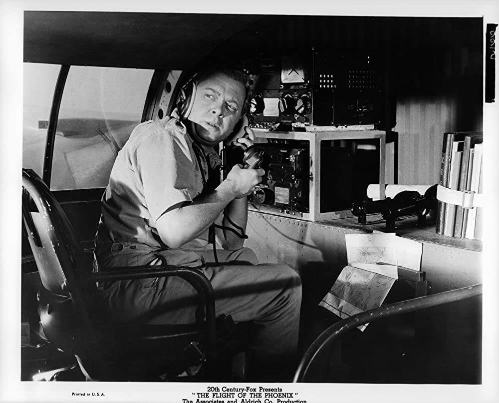 「飛べ！フェニックス」リチャード・アッテンボローの画像