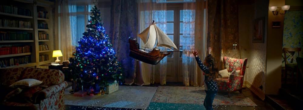 エルフと不思議な猫の画像