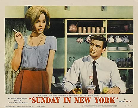 「ニューヨークの休日」ジェーン・フォンダ & ロッド・テイラーの画像