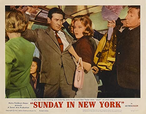 「ニューヨークの休日」ジェーン・フォンダ & ロッド・テイラーの画像