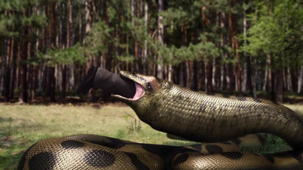 アナコンダvs. 殺人クロコダイルの画像