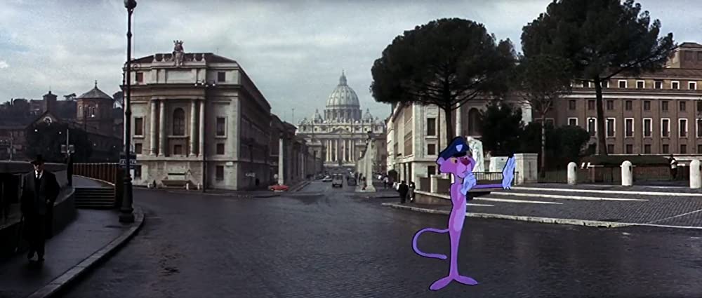 ピンクの豹の画像