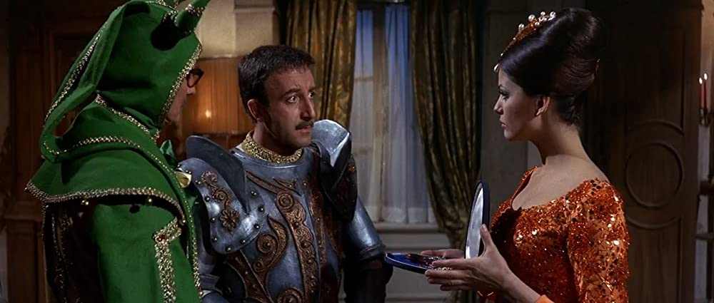 「ピンクの豹」ピーター・セラーズ & クラウディア・カルディナーレ & Colin Gordonの画像