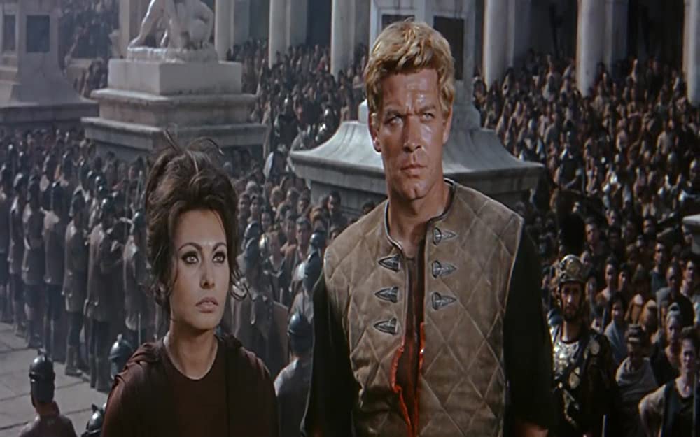 「ローマ帝国の滅亡」アレック・ギネス & ソフィア・ローレン & スティーブン・ボイド & アンソニー・クエイルの画像