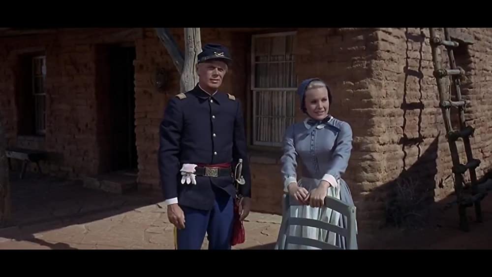 「シャイアン」リチャード・ウィドマーク & キャロル・ベイカーの画像