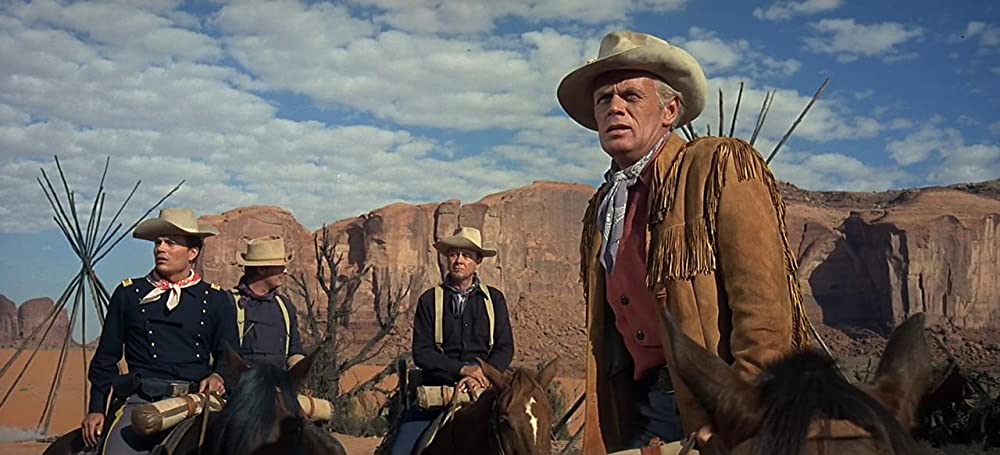 「シャイアン」リチャード・ウィドマーク & ベン・ジョンソン & パトリック・ウェインの画像