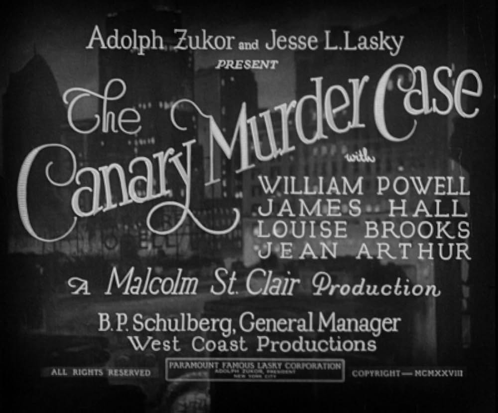 カナリヤ殺人事件の画像