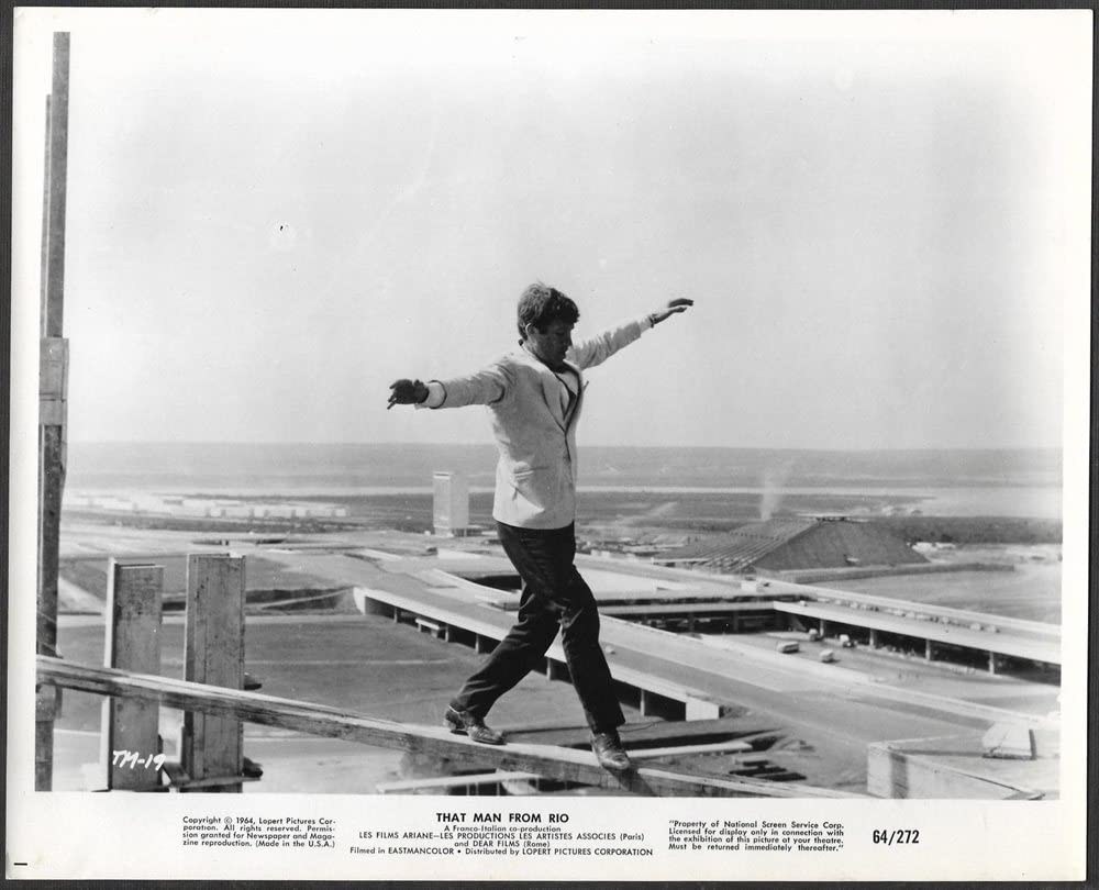 「リオの男」ジャン＝ポール・ベルモンドの画像