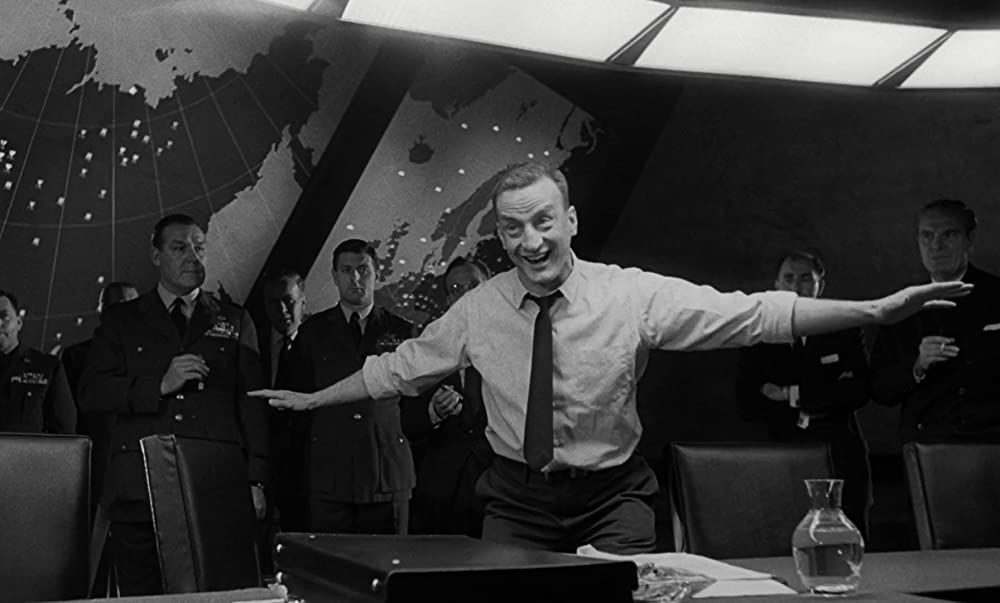 「博士の異常な愛情 または私は如何にして心配するのを止めて水爆を愛するようになったか」ジョージ・C・スコットの画像