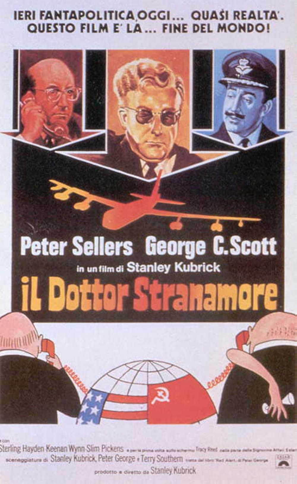 「博士の異常な愛情 または私は如何にして心配するのを止めて水爆を愛するようになったか」の画像