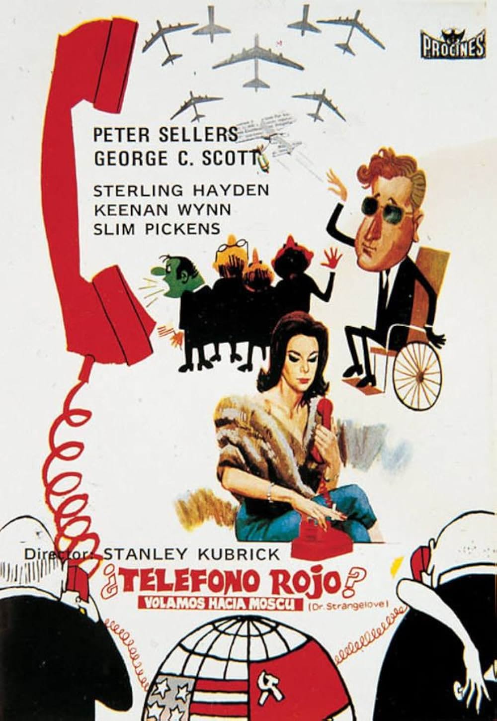 「博士の異常な愛情 または私は如何にして心配するのを止めて水爆を愛するようになったか」の画像