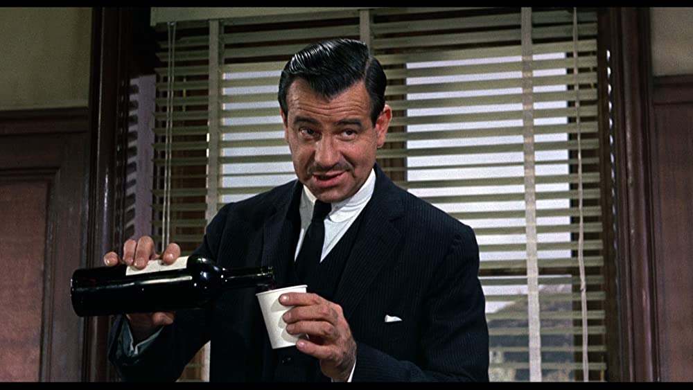 「シャレード」ケイリー・グラント & オードリー・ヘプバーン & ウォルター・マッソーの画像