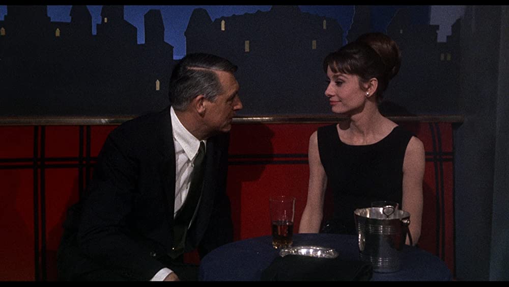 「シャレード」ケイリー・グラント & オードリー・ヘプバーンの画像