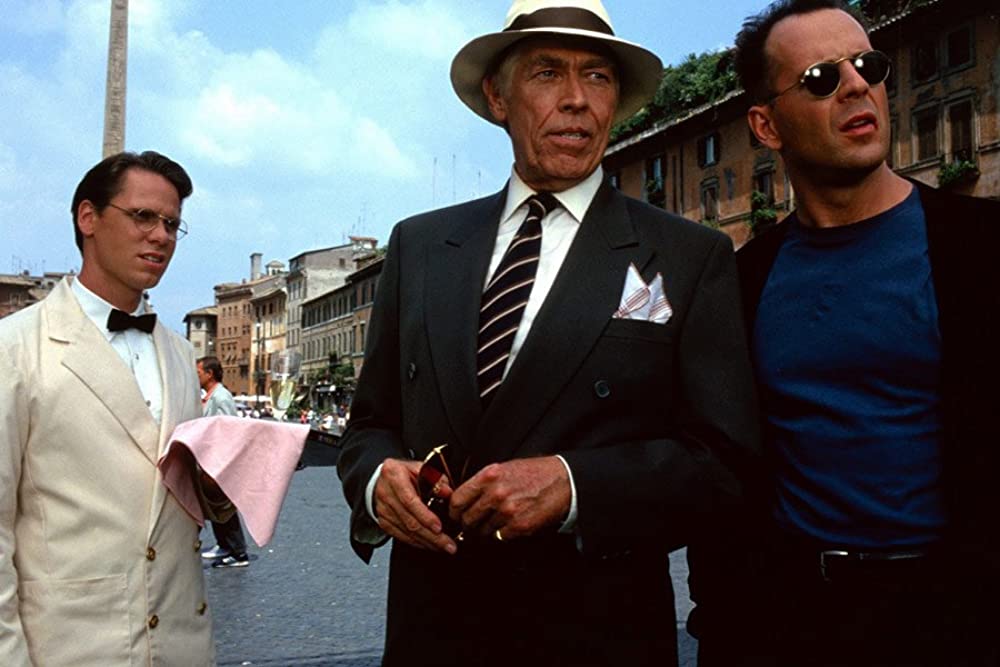 「ハドソン・ホーク」ブルース・ウィリス & ジェームズ・コバーン & ドン・ハーベイの画像