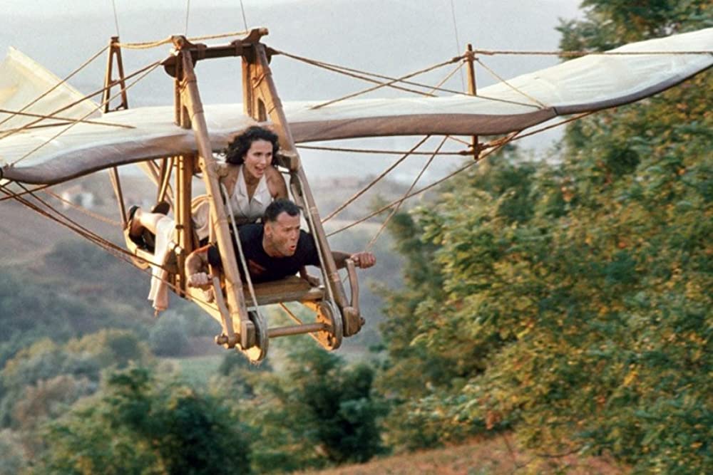 「ハドソン・ホーク」ブルース・ウィリス & アンディ・マクダウェルの画像