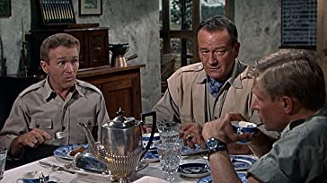 「ハタリ！」ジョン・ウェイン & レッド・バトンズ & ハーディ・クリューガーの画像