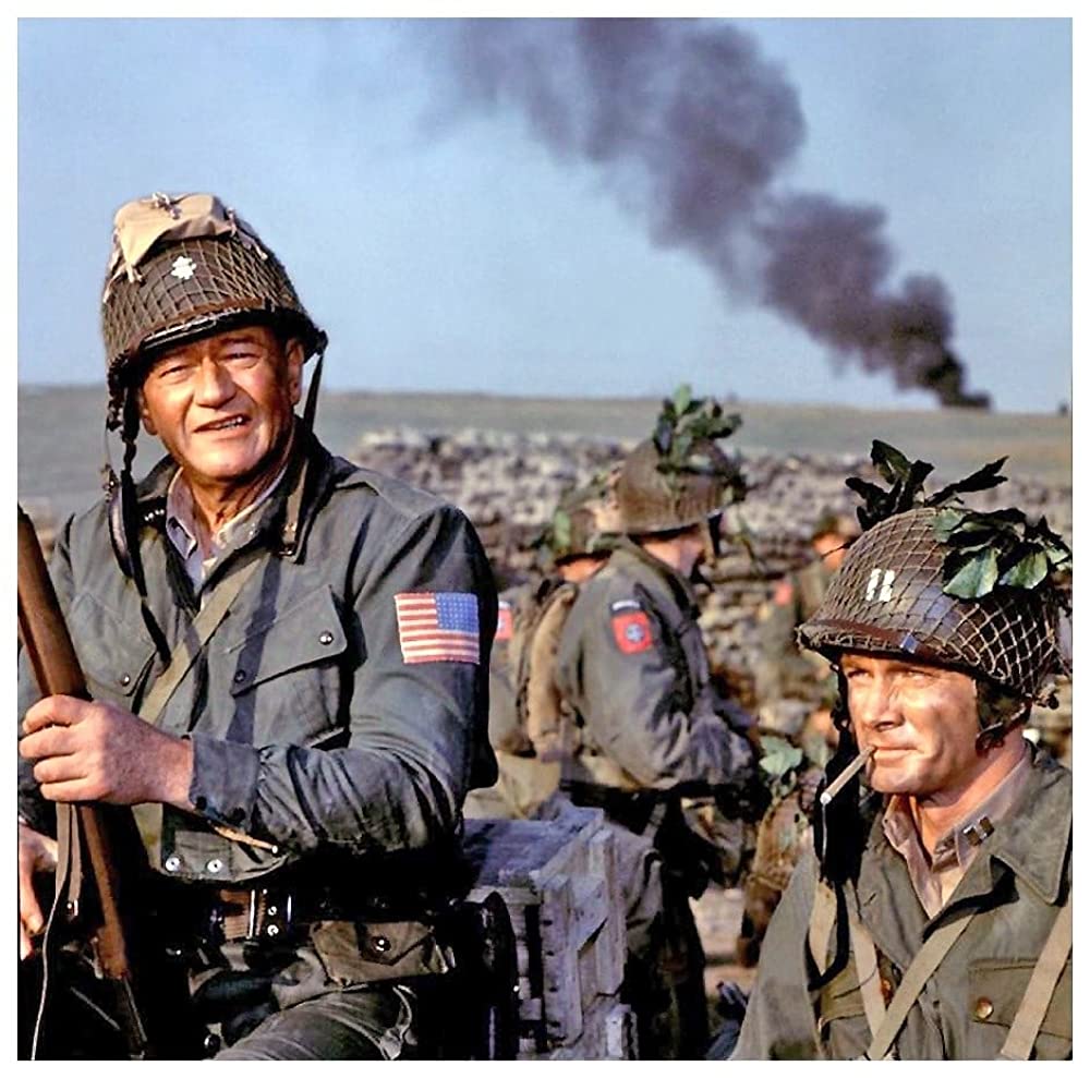 「史上最大の作戦」ジョン・ウェイン & スティーブ・フォレストの画像
